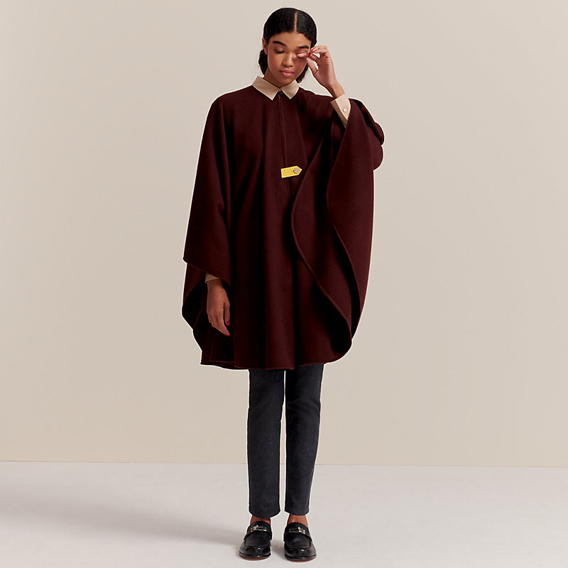 Wool cape | Hermès USA